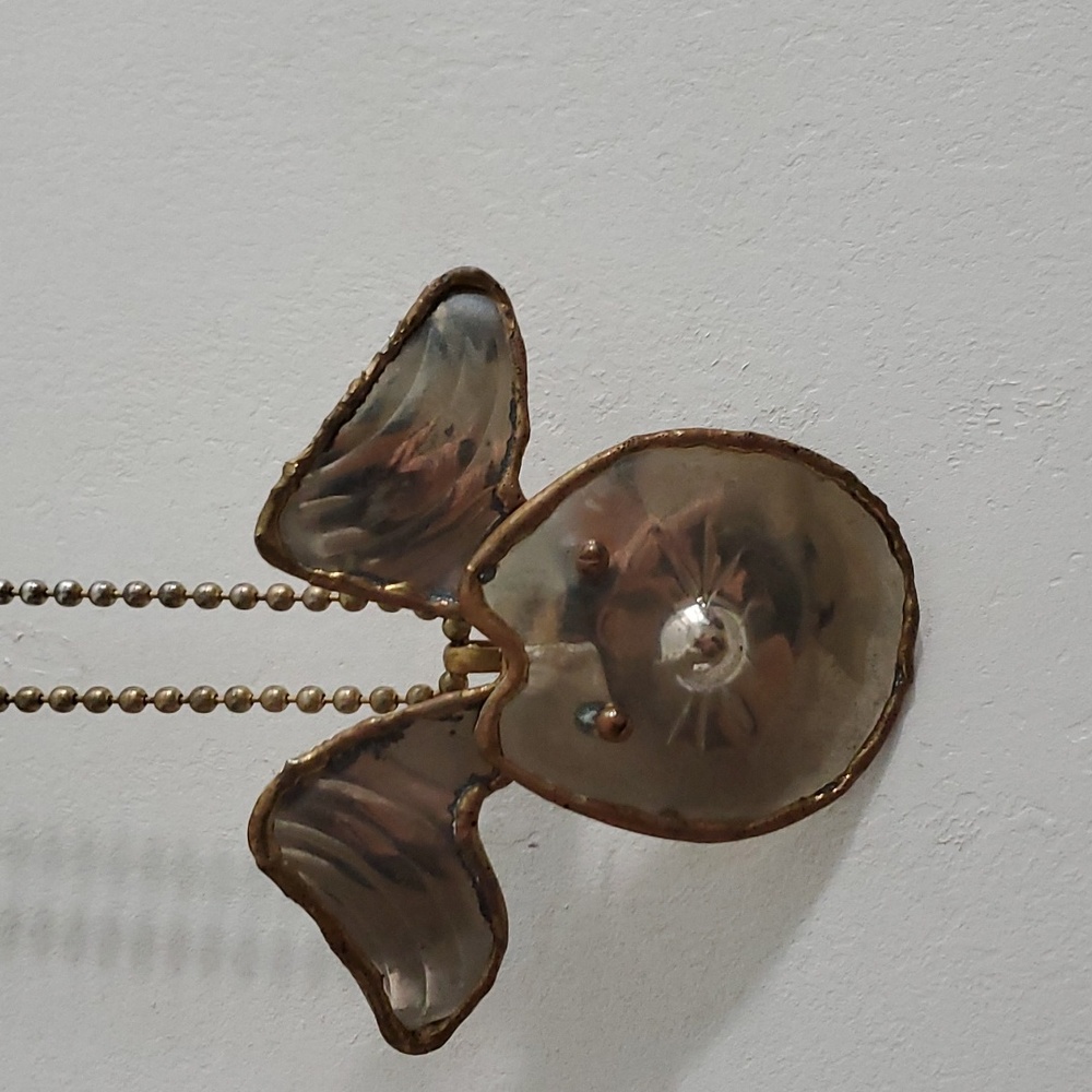 Rabbit Pendant Necklace Vintage Ears Move When You Move! - Picture 5 of 15